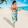 Plumeria Pattern Print Design PM028 Sarong Pareo Wrap-JORJUNE.COM