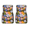 Plumeria Pattern Print Design PM03 Car Floor Mats-JORJUNE.COM