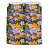 Plumeria Pattern Print Design PM03 Duvet Cover Bedding Set-JORJUNE.COM