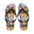 Plumeria Pattern Print Design PM03 Flip Flops-JorJune