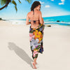 Plumeria Pattern Print Design PM03 Sarong Pareo Wrap-JORJUNE.COM