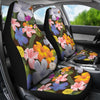 Plumeria Pattern Print Design PM03 Universal Fit Car Seat Covers-JorJune