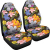 Plumeria Pattern Print Design PM03 Universal Fit Car Seat Covers-JorJune