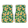 Plumeria Pattern Print Design PM07 Car Floor Mats-JORJUNE.COM