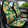 Plumeria Pattern Print Design PM07 Universal Fit Car Seat Covers-JorJune