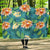 Plumeria Tropical Flower Design Print Hooded Blanket-JORJUNE.COM