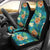 Plumeria Tropical Flower Design Print Universal Fit Car Seat Covers-JorJune