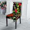 Poinsettia Pattern Print Design POT01 Dining Chair Slipcover-JORJUNE.COM