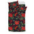 Poinsettia Pattern Print Design POT02 Duvet Cover Bedding Set-JORJUNE.COM