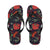 Poinsettia Pattern Print Design POT02 Flip Flops-JorJune