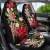 Poinsettia Pattern Print Design POT05 Universal Fit Car Seat Covers-JorJune