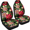 Poinsettia Pattern Print Design POT05 Universal Fit Car Seat Covers-JorJune