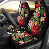 Poinsettia Pattern Print Design POT05 Universal Fit Car Seat Covers-JorJune