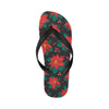 Poinsettia Pattern Print Design POT07 Flip Flops-JorJune