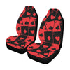 Poker Cards Pattern Print Design A01 Car Seat Covers (Set of 2)-JORJUNE.COM