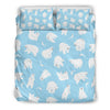 Polar Bear Pattern Print Design PB01 Duvet Cover Bedding Set-JORJUNE.COM