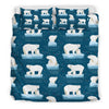 Polar Bear Pattern Print Design PB02 Duvet Cover Bedding Set-JORJUNE.COM