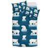 Polar Bear Pattern Print Design PB02 Duvet Cover Bedding Set-JORJUNE.COM