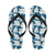 Polar Bear Pattern Print Design PB03 Flip Flops-JorJune