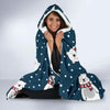 Polar Bear Pattern Print Design PB05 Hooded Blanket-JORJUNE.COM