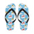 Polar Bear Pattern Print Design PB06 Flip Flops-JorJune