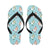 Polar Bear Pattern Print Design PB07 Flip Flops-JorJune