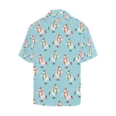 Polar Bear Pattern Print Design PB07 Men Hawaiian Shirt-JorJune