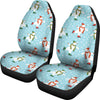 Polar Bear Pattern Print Design PB07 Universal Fit Car Seat Covers-JorJune