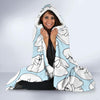 Polar Bear Pattern Print Design PB08 Hooded Blanket-JORJUNE.COM