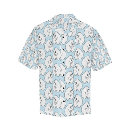 Polar Bear Pattern Print Design PB08 Men Hawaiian Shirt-JorJune