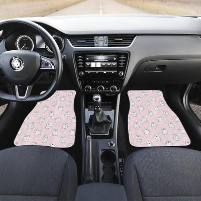 Polar Bear Pattern Print Design PB09 Car Floor Mats-JORJUNE.COM