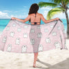 Polar Bear Pattern Print Design PB09 Sarong Pareo Wrap-JORJUNE.COM