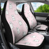 Polar Bear Pattern Print Design PB09 Universal Fit Car Seat Covers-JorJune