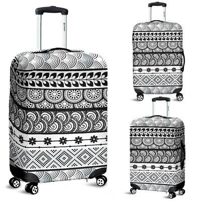 Polynesian Hawaiian Line Tribal Luggage Cover Protector