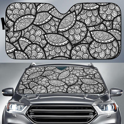 Polynesian Pattern Print Design A01 Car Sun Shades-JORJUNE.COM