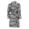 Polynesian Pattern Print Design A01 Men Bathrobe-JORJUNE.COM