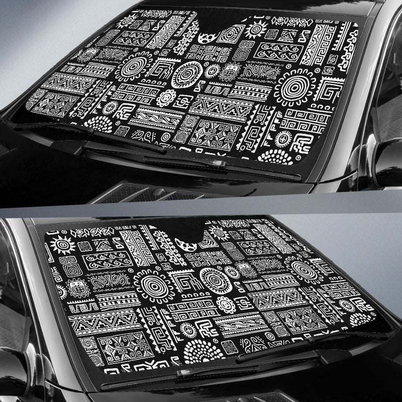 Polynesian Pattern Print Design A02 Car Sun Shades-JORJUNE.COM