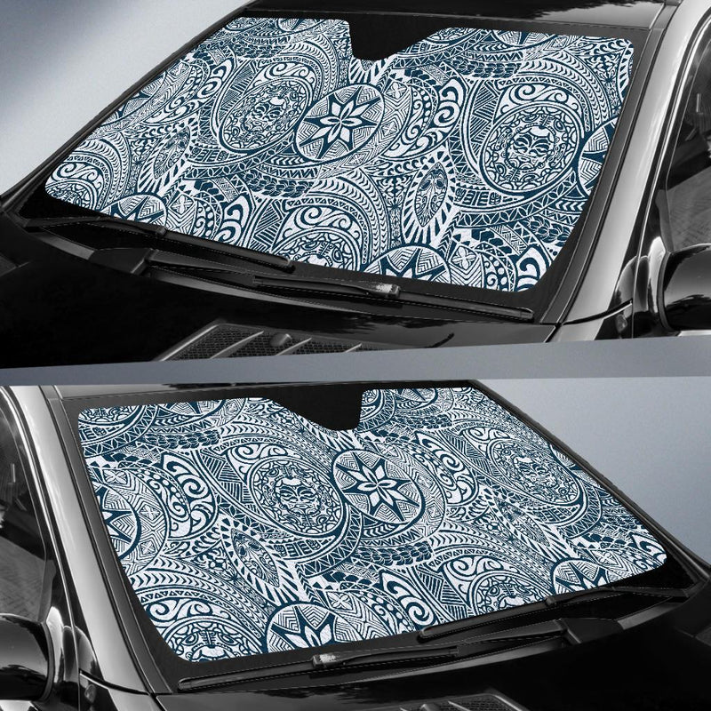 Polynesian Pattern Print Design A03 Car Sun Shades-JORJUNE.COM