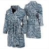 Polynesian Pattern Print Design A03 Men Bathrobe-JORJUNE.COM