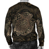 Polynesian Sea Turtle Hawaiian Mandala Men Crewneck Sweatshirt