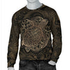 Polynesian Sea Turtle Hawaiian Mandala Men Crewneck Sweatshirt