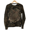 Polynesian Sea Turtle Hawaiian Mandala Men Crewneck Sweatshirt