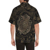 Polynesian Sea Turtle Hawaiian Mandala Men's All Over Print V-Neck Shirt (Model T58)