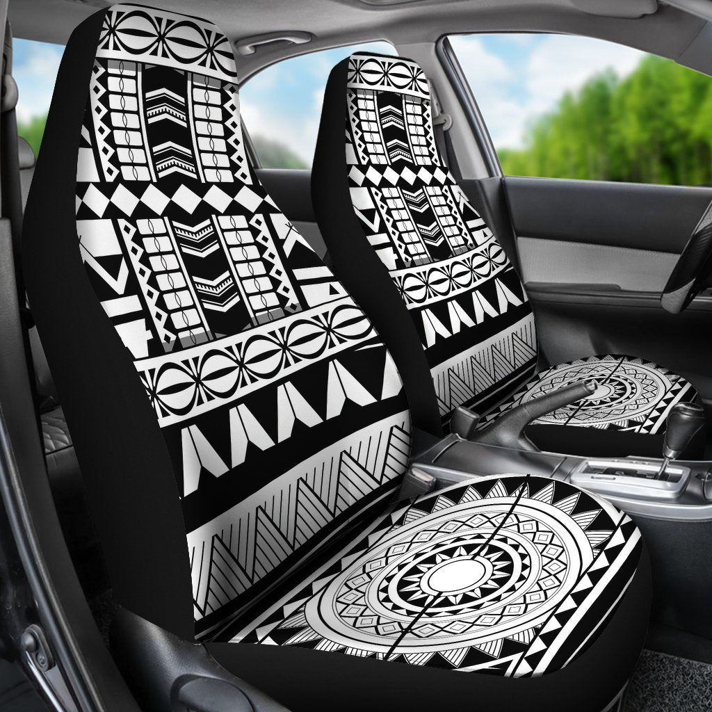 Polynesian Tattoo Design Universal Fit Car Seat Covers
