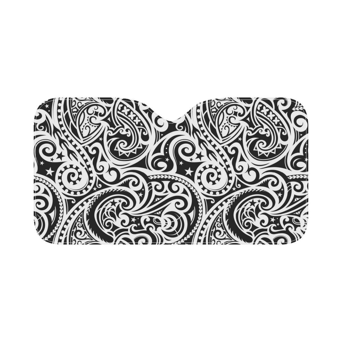 Polynesian Traditional Tribal Car Sun Shade-JorJune