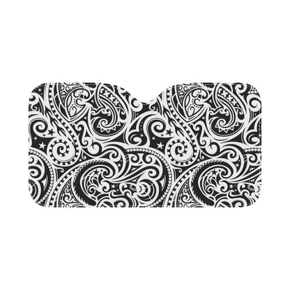Polynesian Traditional Tribal Car Sun Shade-JorJune