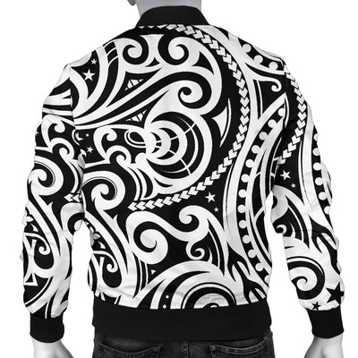 Polynesian Traditional Tribal Men Casual Bomber Jacket