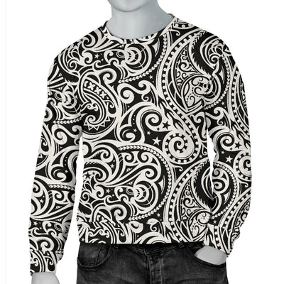 Polynesian Traditional Tribal Men Crewneck Sweatshirt