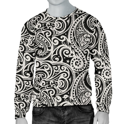 Polynesian Traditional Tribal Men Crewneck Sweatshirt