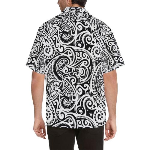 Polynesian Traditional Tribal Men Hawaiian Shirt